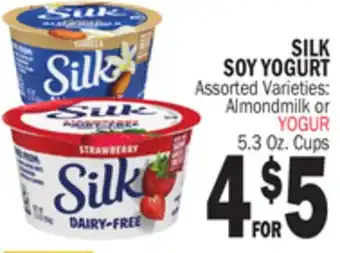 Bravo Supermarkets SILK SOY YOGURT offer