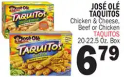 Bravo Supermarkets JOSÉ OLÉ TAQUITOS offer