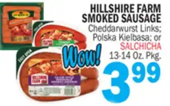 Bravo Supermarkets HILLSHIRE FARM SMOKED SAUSAGE offer