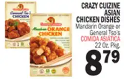 Bravo Supermarkets CRAZY CUIZINE ASIAN CHICKEN DISHES offer