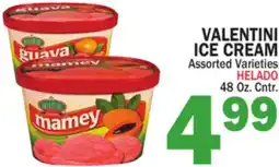 Bravo Supermarkets VALENTINI ICE CREAM offer