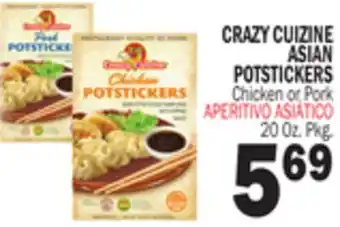 Bravo Supermarkets CRAZY CUIZINE ASIAN POTSTICKERS offer