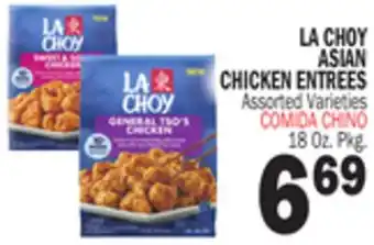 Bravo Supermarkets LA CHOY ASIAN CHICKEN ENTREES offer