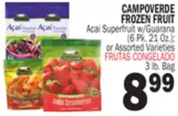 Bravo Supermarkets CAMPOVERDE FROZEN FRUIT offer