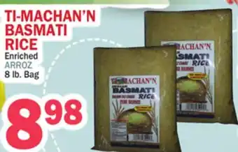 Bravo Supermarkets TI-MACHAN'N BASMATI RICE offer