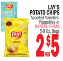 Bravo Supermarkets LAY'S POTATO CHIPS offer