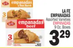 Bravo Supermarkets LA FE EMPANADAS offer