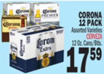 Bravo Supermarkets CORONA 12 PACK offer