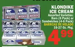 Bravo Supermarkets KLONDIKE ICE CREAM offer