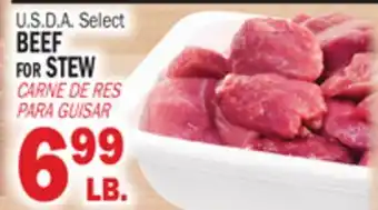 Bravo Supermarkets BEEF FOR STEW offer