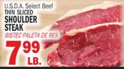 Bravo Supermarkets THIN SLICED SHOULDER STEAK offer