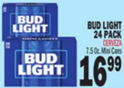 Bravo Supermarkets BUD LIGHT 24 PACK offer