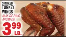 Bravo Supermarkets SMOKED TURKEY WINGS offer