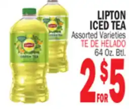 Bravo Supermarkets LIPTON ICED TEA offer