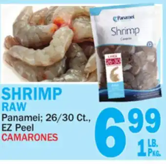 Bravo Supermarkets PANAMEI SHRIMP RAW offer