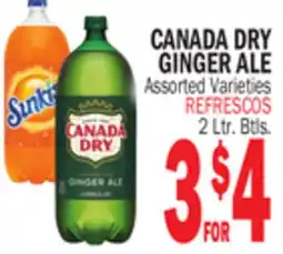 Bravo Supermarkets CANADA DRY GINGER ALE offer