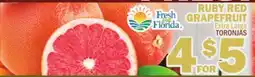 Bravo Supermarkets RUBY RED GRAPEFRUIT offer