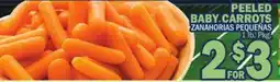 Bravo Supermarkets PEELED BABY CARROTS offer