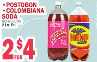 Bravo Supermarkets POSTOBON • COLOMBIANA SODA offer