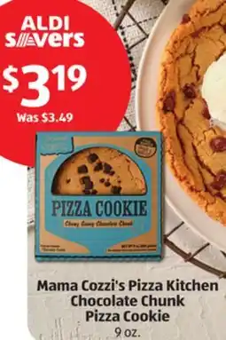 Aldi Mama Cozzi's Pizza Kitchen Chocolate Chunk Pizza Cookie offer