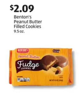 Aldi Benton's Peanut Butter Filled Cookies offer