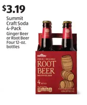 Aldi Summit Craft Soda 4-Pack offer