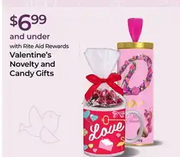 Rite Aid Valentine's Novelty and Candy Gifts offer