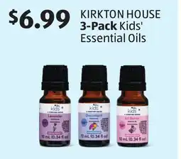 Aldi KIRKTON HOUSE 3-Pack Kids' Essential Oils offer