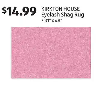 Aldi KIRKTON HOUSE Eyelash Shag Rug offer