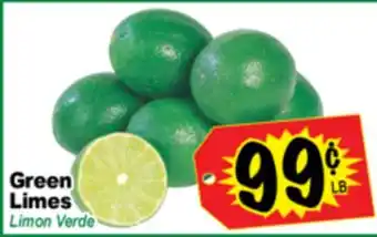 Superior Grocers Green Limes offer