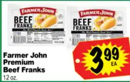 Superior Grocers Farmer John Premium Beef Franks offer