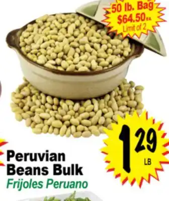 Superior Grocers Peruvian Beans Bulk offer