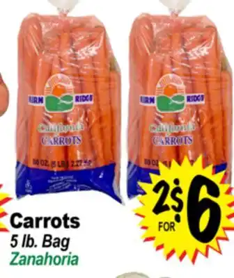 Superior Grocers Carrots offer