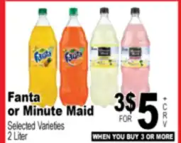 Superior Grocers Fanta or Minute Maid offer