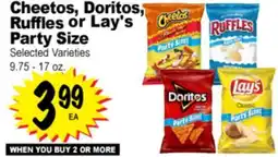 Superior Grocers Cheetos, Doritos, Ruffles or Lay's Party Size offer