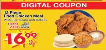 Superior Grocers 12 Piece Fried Chicken Meal offer