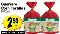 Superior Grocers Guerrero Corn Tortillas offer