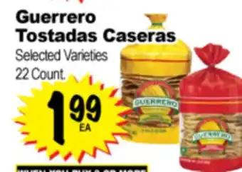 Superior Grocers Guerrero Tostadas Caseras offer