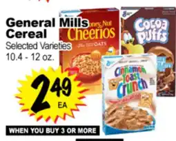 Superior Grocers General Mills Cereal offer