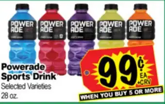 Superior Grocers Powerade Sports Drink offer