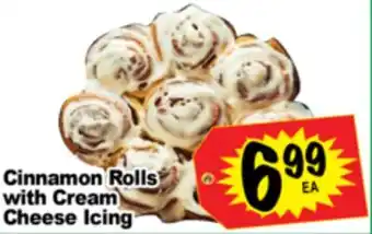 Superior Grocers Cinnamon Rolls with Cream Cheese Icing offer