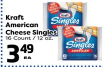 Superior Grocers Kraft American Cheese Singles offer