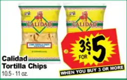 Superior Grocers Calidad Tortilla Chips offer