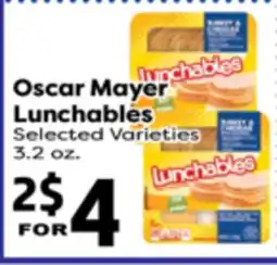 Superior Grocers Oscar Mayer Lunchables offer