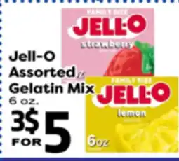 Superior Grocers Jell-O Assorted Gelatin Mix offer