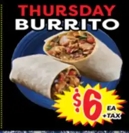 Superior Grocers BURRITO offer