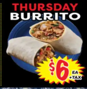 Superior Grocers BURRITO offer