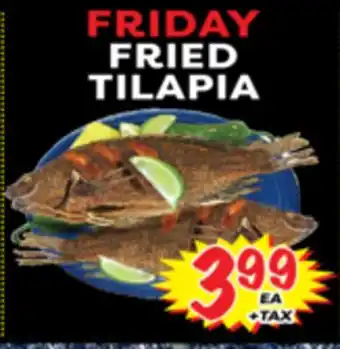 Superior Grocers FRIED TILAPIA offer