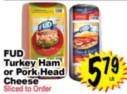 Superior Grocers FUD Turkey Ham or Pork Head Cheese offer