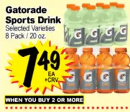 Superior Grocers Gatorade Sports Drink offer